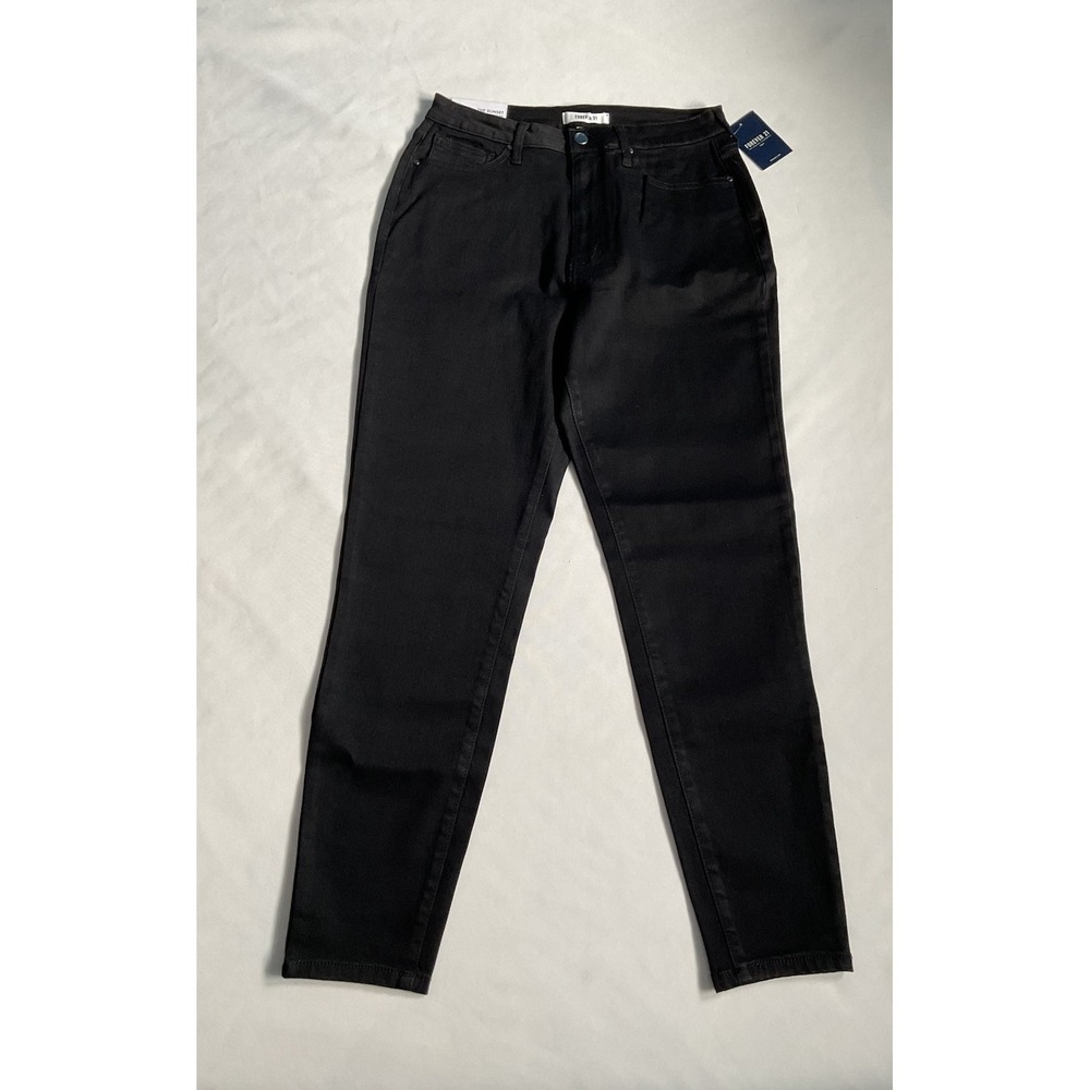 Forever 21 the sunset curvy fit Jeans Mom black size 30